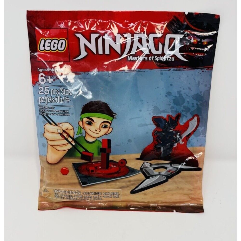 Lego Polybag Ninjago Chopsticks Training‎ Sticks 5005231 Ages 6+ 25 Pieces NEW - Picture 2 of 5